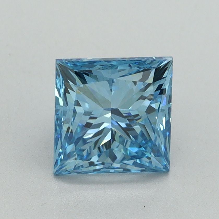 Loose Diamond - PRINCESS 1.57ct Fancy Vivid Blue VS1: Loose Diamond - PRINCESS 1.57ct Fancy Vivid Blue VS1 Source: This is a real non-mined Diamond that has been grown in a lab Shape: PRINCESS Carats: 1.57 Color: Fancy Vivid Blue Certification: IGI Video