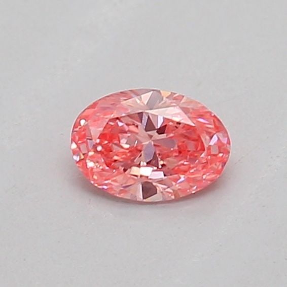 Loose Diamond - OVAL 0.15ct Fancy Vivid Pink VS2: Loose Diamond - OVAL 0.15ct Fancy Vivid Pink VS2 Source: This is a real non-mined Diamond that has been grown in a lab Shape: OVAL Carats: 0.15 Color: Fancy Vivid Pink Certification: IGI PLEASE NOTE: