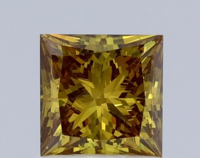 Loose Diamond - PRINCESS 0.94ct Brown SI1: Loose Diamond - PRINCESS 0.94ct Brown SI1 Source: This is a real non-mined Diamond that has been grown in a lab Shape: PRINCESS Carats: 0.94 Color: Brown Certification: NONE Video: