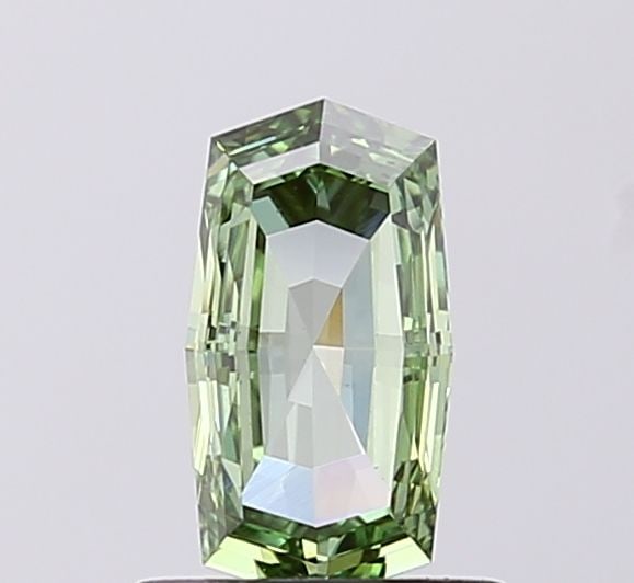 Loose Diamond - CUSHION MODIFIED 0.71ct Fancy Vivid Green VS1: Loose Diamond - CUSHION MODIFIED 0.71ct Fancy Vivid Green VS1 Source: This is a real non-mined Diamond that has been grown in a lab Shape: CUSHION MODIFIED Carats: 0.71 Color: Fancy Vivid Green Certif