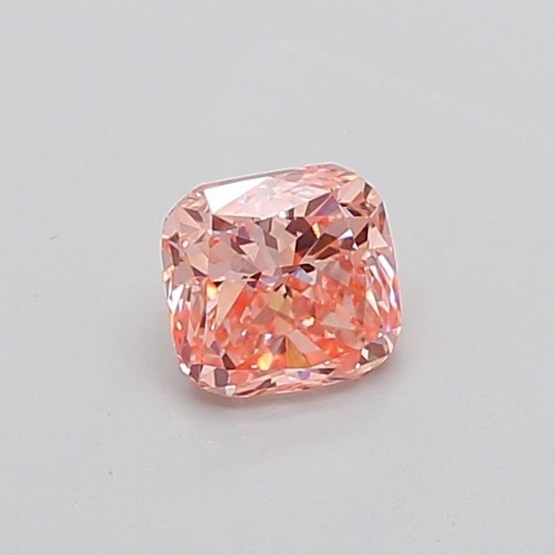 Loose Diamond - CUSHION MODIFIED 0.83ct Fancy Intense Pink VS2: Loose Diamond - CUSHION MODIFIED 0.83ct Fancy Intense Pink VS2 Source: This is a real non-mined Diamond that has been grown in a lab Shape: CUSHION MODIFIED Carats: 0.83 Color: Fancy Intense Pink Cert