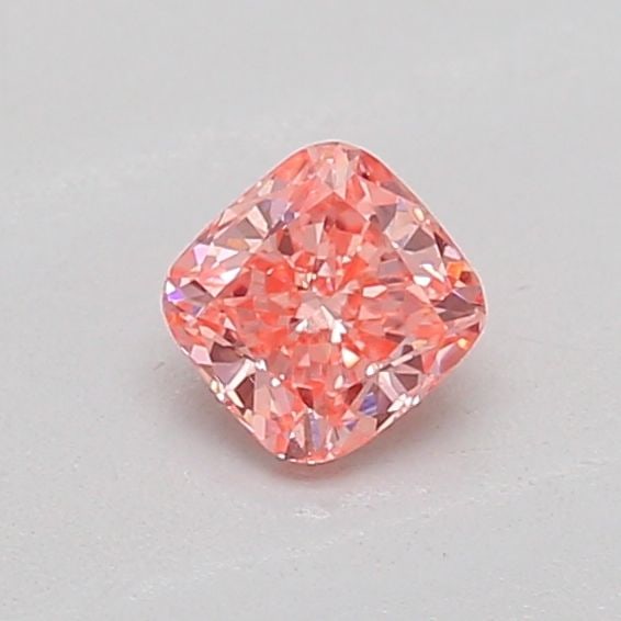 Loose Diamond - CUSHION MODIFIED 0.23ct Fancy Vivid Pink VS1: Loose Diamond - CUSHION MODIFIED 0.23ct Fancy Vivid Pink VS1 Source: This is a real non-mined Diamond that has been grown in a lab Shape: CUSHION MODIFIED Carats: 0.23 Color: Fancy Vivid Pink Certific