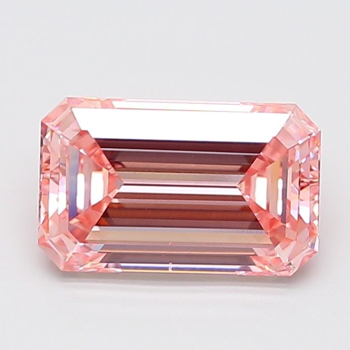 Loose Diamond - EMERALD 5.02ct Fancy Intense Pink VS1: Loose Diamond - EMERALD 5.02ct Fancy Intense Pink VS1 Source: This is a real non-mined Diamond that has been grown in a lab Shape: EMERALD Carats: 5.02 Color: Fancy Intense Pink Certification: IGI Vid