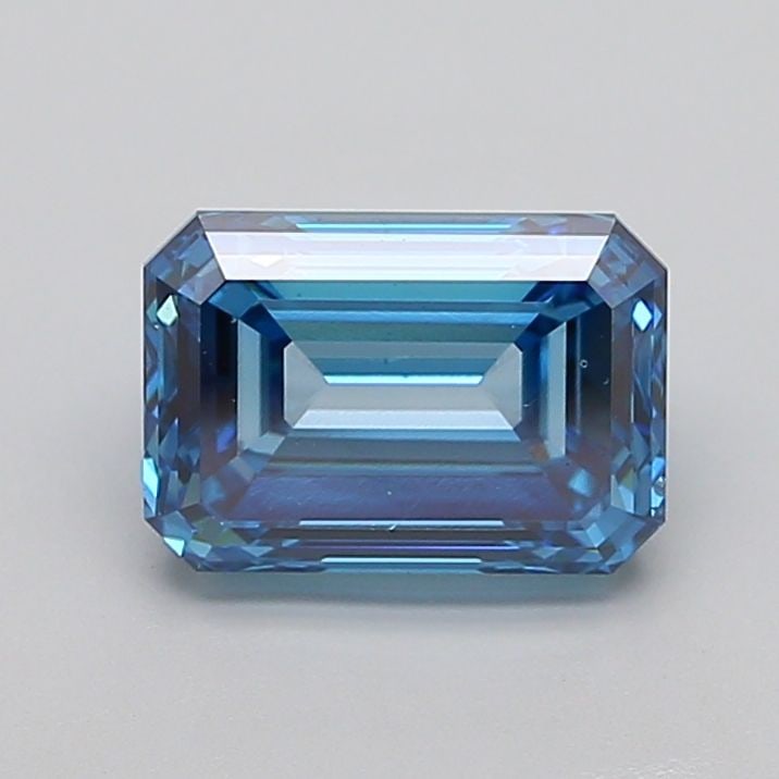 Loose Diamond - EMERALD 4.02ct Fancy Vivid Blue VS2: Loose Diamond - EMERALD 4.02ct Fancy Vivid Blue VS2 Source: This is a real non-mined Diamond that has been grown in a lab Shape: EMERALD Carats: 4.02 Color: Fancy Vivid Blue Certification: IGI Video: