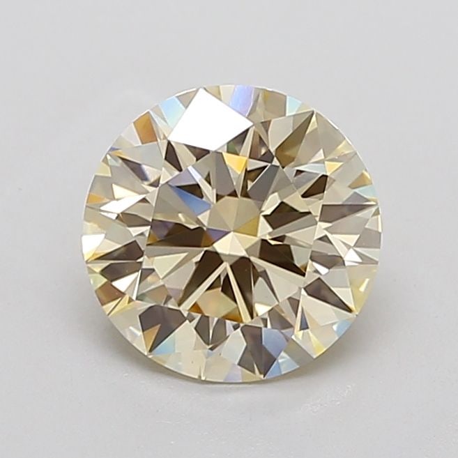 Ideal Loose Diamond - ROUND 3.03ct Fancy Light Yellow VS1: Ideal Loose Diamond - ROUND 3.03ct Fancy Light Yellow VS1 Source: This is a real non-mined Diamond that has been grown in a lab Shape: ROUND Carats: 3.03 Color: Fancy Light Yellow Certification: IGI V