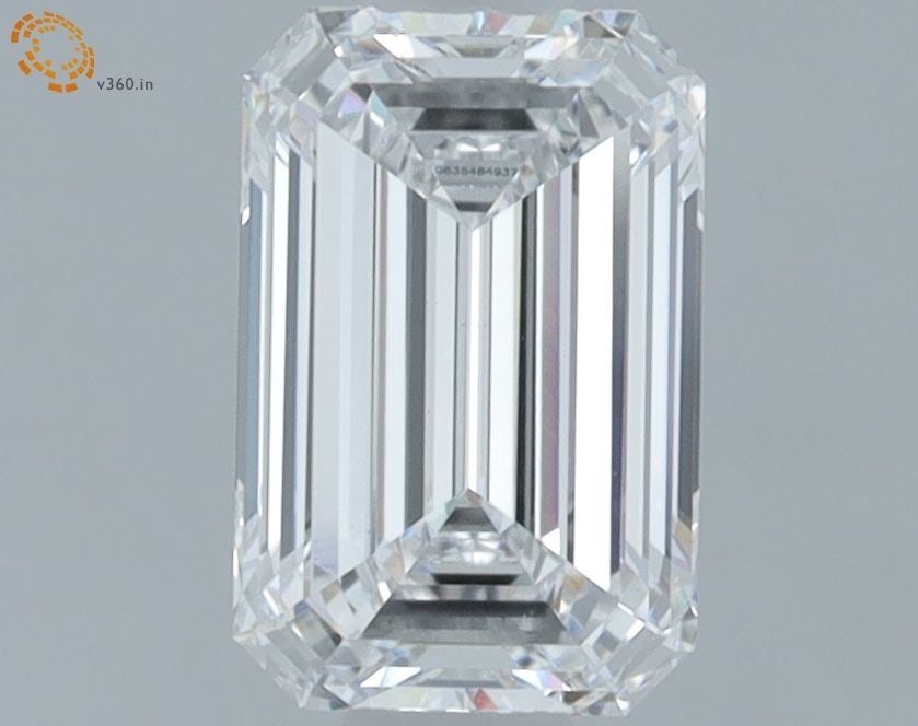Loose Diamond - EMERALD 0.96ct D VS1: Loose Diamond - EMERALD 0.96ct D VS1 Source: This is a real non-mined Diamond that has been grown in a lab Shape: EMERALD Carats: 0.96 Color: D Clarity: VS1 Certification: IGI Video: