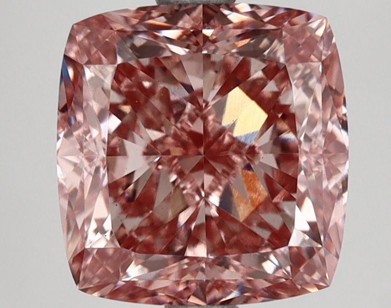 Loose Diamond - CUSHION MODIFIED 3.63ct Fancy Intense Pink VS1: Loose Diamond - CUSHION MODIFIED 3.63ct Fancy Intense Pink VS1 Source: This is a real non-mined Diamond that has been grown in a lab Shape: CUSHION MODIFIED Carats: 3.63 Color: Fancy Intense Pink Cert