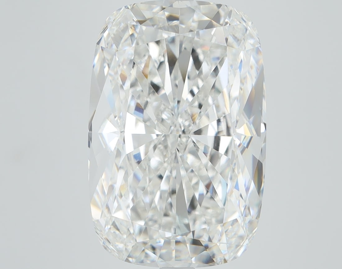 Loose Diamond - CUSHION 10.02ct E VVS2: Loose Diamond - CUSHION 10.02ct E VVS2 Source: This is a real non-mined Diamond that has been grown in a lab Shape: CUSHION Carats: 10.02 Color: E Clarity: VVS2 Certification: IGI Condition: Pre-Owned