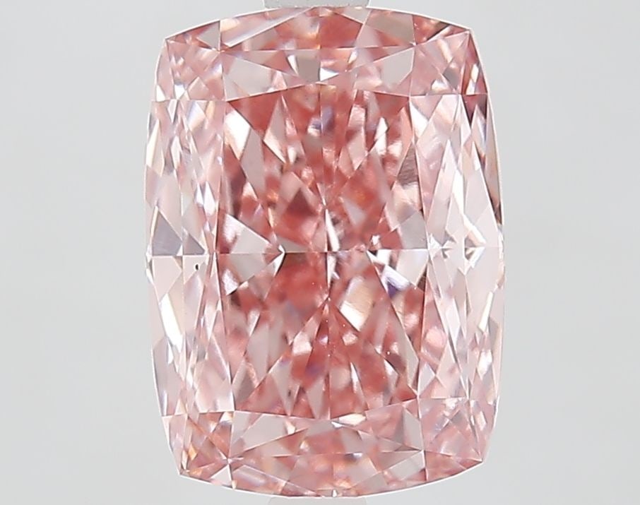 Loose Diamond - CUSHION MODIFIED 3.69ct Fancy Vivid Pink VS1: Loose Diamond - CUSHION MODIFIED 3.69ct Fancy Vivid Pink VS1 Source: This is a real non-mined Diamond that has been grown in a lab Shape: CUSHION MODIFIED Carats: 3.69 Color: Fancy Vivid Pink Certific