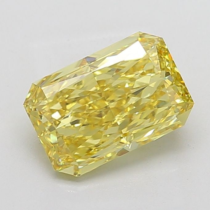 Loose Diamond - RADIANT 3.71ct Fancy Vivid Yellow VS1: Loose Diamond - RADIANT 3.71ct Fancy Vivid Yellow VS1 Source: This is a real non-mined Diamond that has been grown in a lab Shape: RADIANT Carats: 3.71 Color: Fancy Vivid Yellow Certification: IGI Vid
