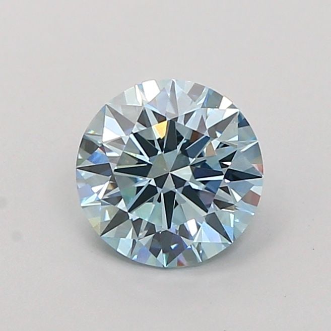 Ideal Loose Diamond - ROUND 1.2ct Fancy Vivid Blue VVS2 (1 of 1)