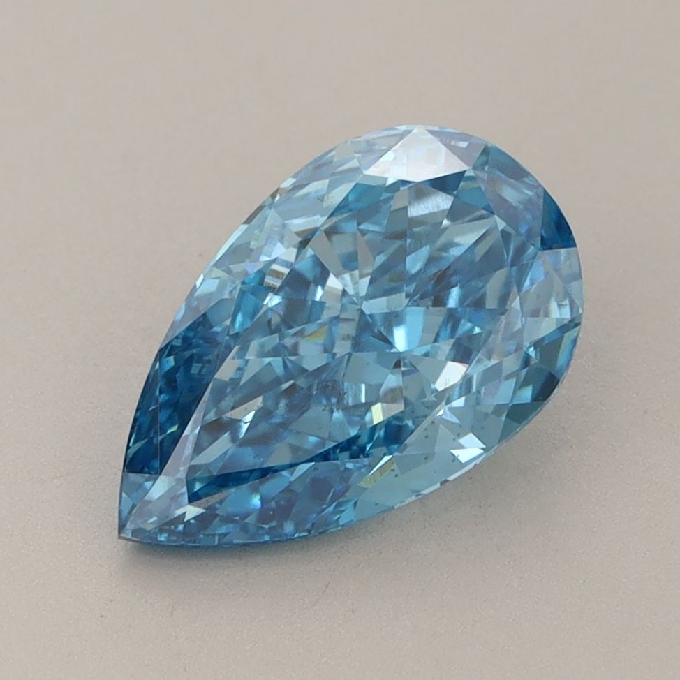 Loose Diamond - PEAR 2.18ct Fancy Vivid Blue VS2 (1 of 1)