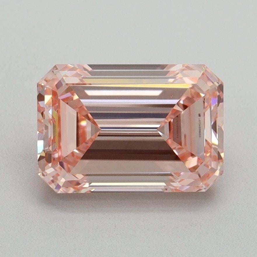 Loose Diamond - EMERALD 1.96ct Fancy Vivid Pink VS1: Loose Diamond - EMERALD 1.96ct Fancy Vivid Pink VS1 Source: This is a real non-mined Diamond that has been grown in a lab Shape: EMERALD Carats: 1.96 Color: Fancy Vivid Pink Certification: IGI Video: