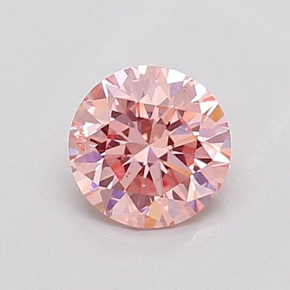 Loose Diamond - ROUND 0.58ct Fancy Vivid Pink SI1: Loose Diamond - ROUND 0.58ct Fancy Vivid Pink SI1 Source: This is a real non-mined Diamond that has been grown in a lab Shape: ROUND Carats: 0.58 Color: Fancy Vivid Pink Certification: NONE PLEASE NOT