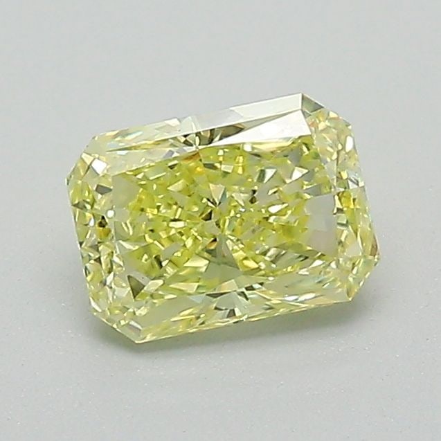 Loose Diamond - RADIANT 0.66ct Fancy Intense Yellow VS1: Loose Diamond - RADIANT 0.66ct Fancy Intense Yellow VS1 Source: This is a real non-mined Diamond that has been grown in a lab Shape: RADIANT Carats: 0.66 Color: Fancy Intense Yellow Certification: IGI