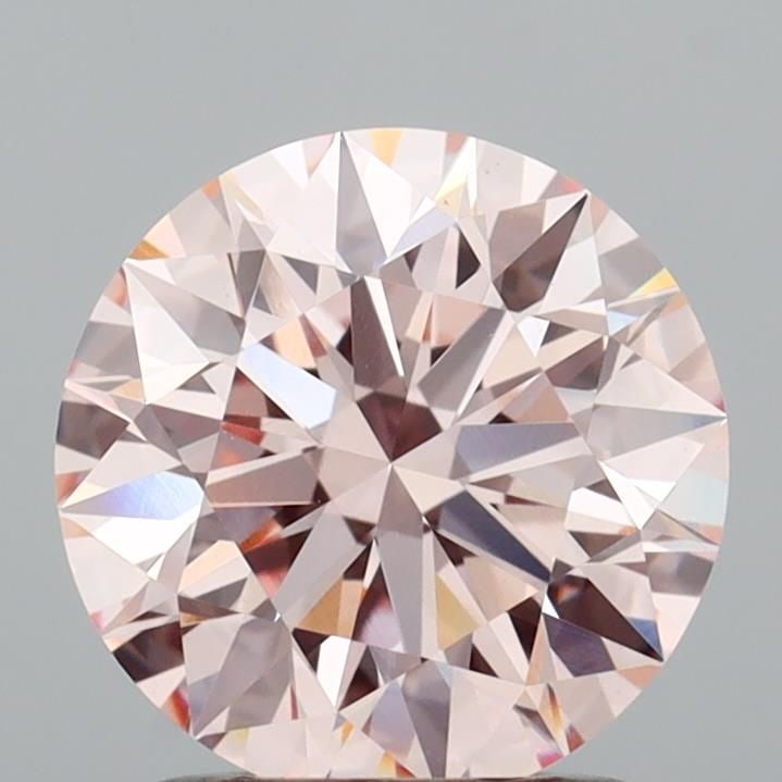 Ideal Loose Diamond - ROUND 1.55ct Fancy Intense Pink VVS2: Ideal Loose Diamond - ROUND 1.55ct Fancy Intense Pink VVS2 Source: This is a real non-mined Diamond that has been grown in a lab Shape: ROUND Carats: 1.55 Color: Fancy Intense Pink Certification: IGI