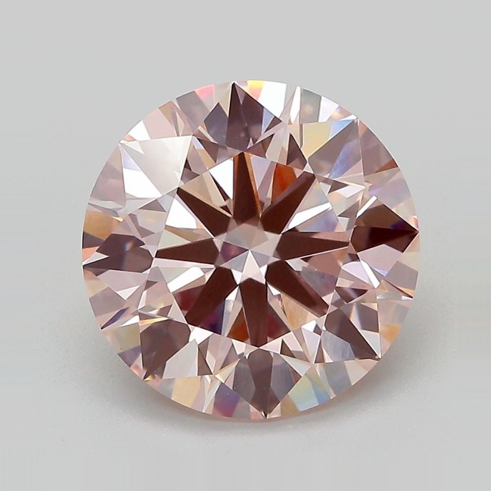 Ideal Loose Diamond - ROUND 5.0ct Fancy Intense Pink VS1: Ideal Loose Diamond - ROUND 5.0ct Fancy Intense Pink VS1 Source: This is a real non-mined Diamond that has been grown in a lab Shape: ROUND Carats: 5.0 Color: Fancy Intense Pink Certification: IGI Vid