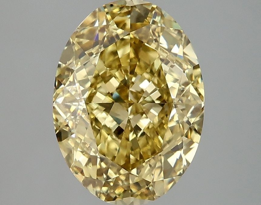 Loose Diamond - OVAL 3.03ct Fancy Intense Yellow VS2: Loose Diamond - OVAL 3.03ct Fancy Intense Yellow VS2 Source: This is a real non-mined Diamond that has been grown in a lab Shape: OVAL Carats: 3.03 Color: Fancy Intense Yellow Certification: IGI Video