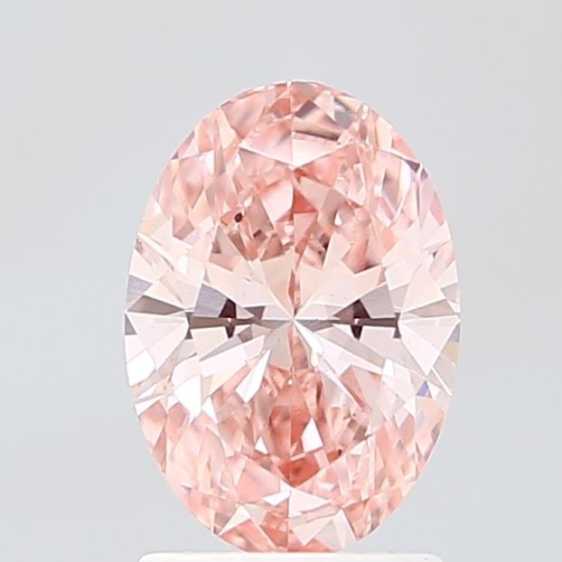Loose Diamond - OVAL 1.59ct Fancy Vivid Pink VS1: Loose Diamond - OVAL 1.59ct Fancy Vivid Pink VS1 Source: This is a real non-mined Diamond that has been grown in a lab Shape: OVAL Carats: 1.59 Color: Fancy Vivid Pink Certification: IGI Video: