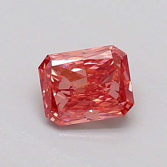 Loose Diamond - RADIANT 0.47ct Fancy Vivid Brownish Pink VS1: Loose Diamond - RADIANT 0.47ct Fancy Vivid Brownish Pink VS1 Source: This is a real non-mined Diamond that has been grown in a lab Shape: RADIANT Carats: 0.47 Color: Fancy Vivid Brownish Pink Certific