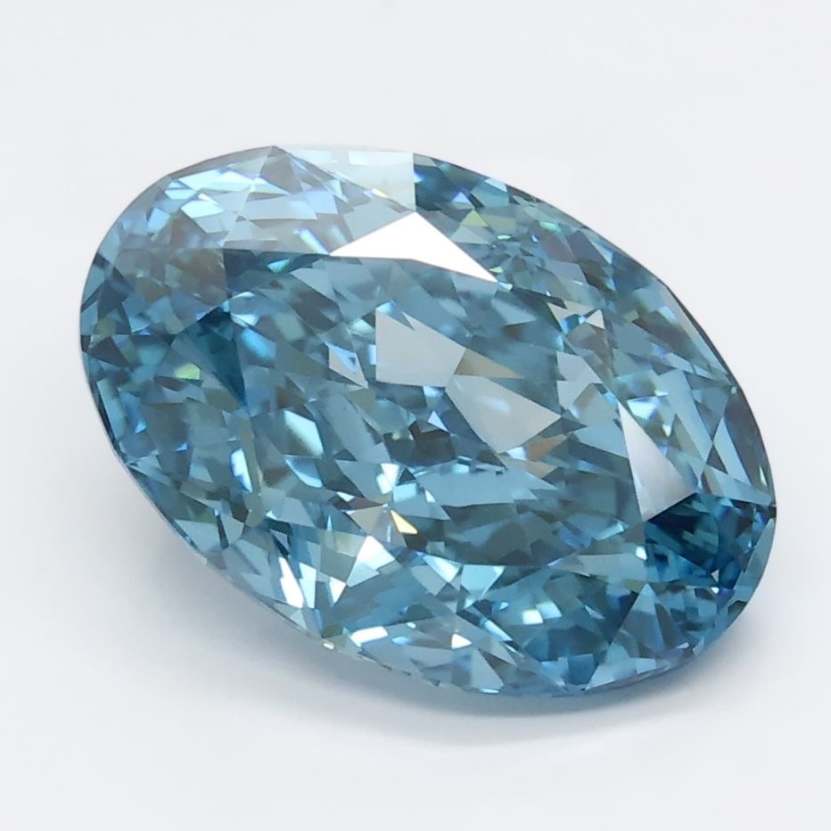Loose Diamond - OVAL 3.1ct Blue VS1: Loose Diamond - OVAL 3.1ct Blue VS1 Source: This is a real non-mined Diamond that has been grown in a lab Shape: OVAL Carats: 3.1 Color: Blue Certification: NONE Video: