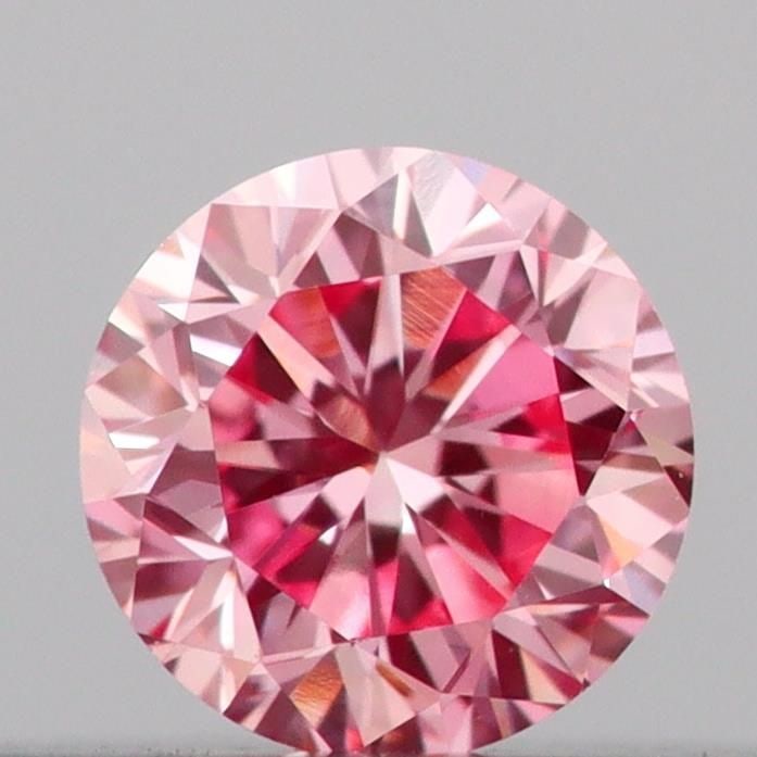 Loose Diamond - ROUND 0.14ct Fancy Intense Pink VVS2: Loose Diamond - ROUND 0.14ct Fancy Intense Pink VVS2 Source: This is a real non-mined Diamond that has been grown in a lab Shape: ROUND Carats: 0.14 Color: Fancy Intense Pink Certification: IGI Video: