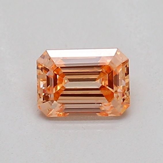 Loose Diamond - EMERALD 0.25ct Fancy Intense Orange SI1: Loose Diamond - EMERALD 0.25ct Fancy Intense Orange SI1 Source: This is a real non-mined Diamond that has been grown in a lab Shape: EMERALD Carats: 0.25 Color: Fancy Intense Orange Certification: IGI