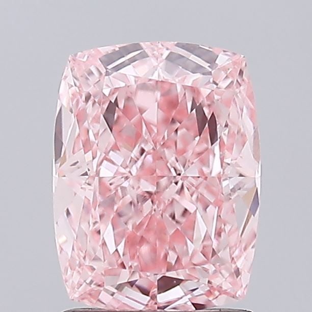 Loose Diamond - CUSHION MODIFIED 1.62ct Fancy Vivid Pink VS1: Loose Diamond - CUSHION MODIFIED 1.62ct Fancy Vivid Pink VS1 Source: This is a real non-mined Diamond that has been grown in a lab Shape: CUSHION MODIFIED Carats: 1.62 Color: Fancy Vivid Pink Certific
