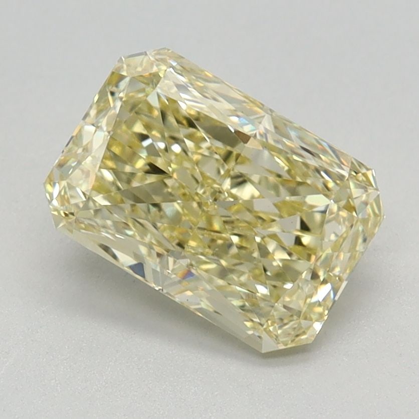 Loose Diamond - RADIANT 1.39ct Fancy Intense Yellow VS1: Loose Diamond - RADIANT 1.39ct Fancy Intense Yellow VS1 Source: This is a real non-mined Diamond that has been grown in a lab Shape: RADIANT Carats: 1.39 Color: Fancy Intense Yellow Certification: IGI