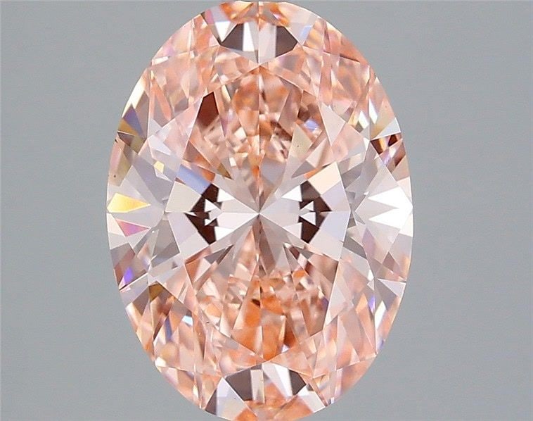 Loose Diamond - OVAL 3.01ct Fancy Vivid Pink VVS2: Loose Diamond - OVAL 3.01ct Fancy Vivid Pink VVS2 Source: This is a real non-mined Diamond that has been grown in a lab Shape: OVAL Carats: 3.01 Color: Fancy Vivid Pink Certification: IGI Video: