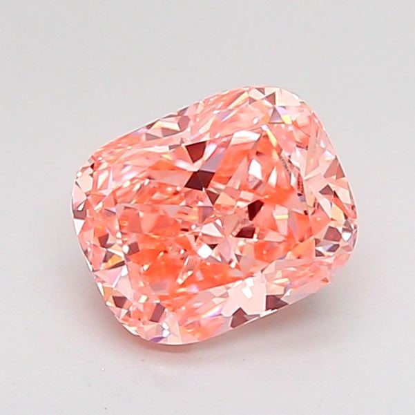 Loose Diamond - CUSHION MODIFIED 1.0ct Fancy Intense Pink VVS2: Loose Diamond - CUSHION MODIFIED 1.0ct Fancy Intense Pink VVS2 Source: This is a real non-mined Diamond that has been grown in a lab Shape: CUSHION MODIFIED Carats: 1.0 Color: Fancy Intense Pink Certi
