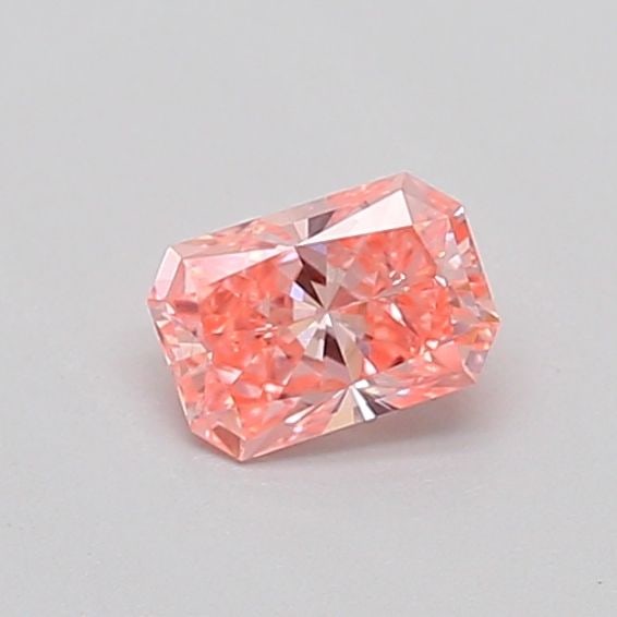 Loose Diamond - RADIANT 0.33ct Fancy Vivid Pink VS1: Loose Diamond - RADIANT 0.33ct Fancy Vivid Pink VS1 Source: This is a real non-mined Diamond that has been grown in a lab Shape: RADIANT Carats: 0.33 Color: Fancy Vivid Pink Certification: IGI Video: