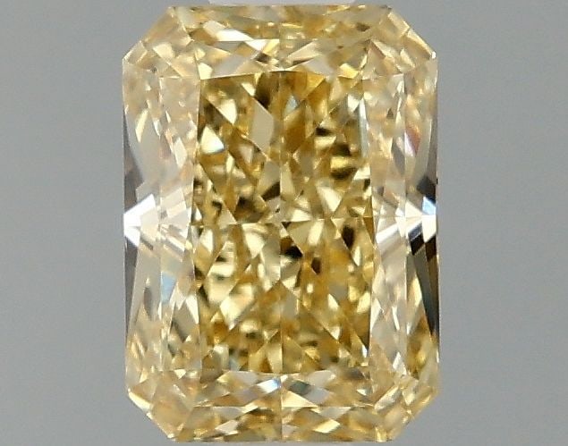 Loose Diamond - RADIANT 1.2ct Fancy Intense Yellow VS1: Loose Diamond - RADIANT 1.2ct Fancy Intense Yellow VS1 Source: This is a real non-mined Diamond that has been grown in a lab Shape: RADIANT Carats: 1.2 Color: Fancy Intense Yellow Certification: IGI V
