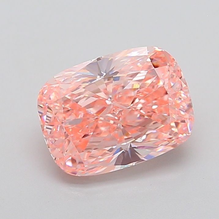 Loose Diamond - CUSHION MODIFIED 3.87ct Fancy Vivid Pink VS1: Loose Diamond - CUSHION MODIFIED 3.87ct Fancy Vivid Pink VS1 Source: This is a real non-mined Diamond that has been grown in a lab Shape: CUSHION MODIFIED Carats: 3.87 Color: Fancy Vivid Pink Certific