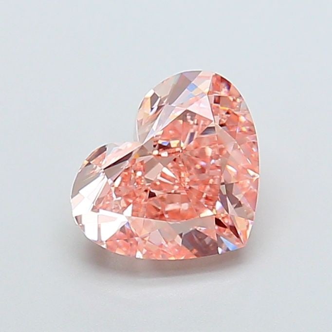 Loose Diamond - HEART 3.01ct Fancy Intense Pink VS1: Loose Diamond - HEART 3.01ct Fancy Intense Pink VS1 Source: This is a real non-mined Diamond that has been grown in a lab Shape: HEART Carats: 3.01 Color: Fancy Intense Pink Certification: IGI Video: