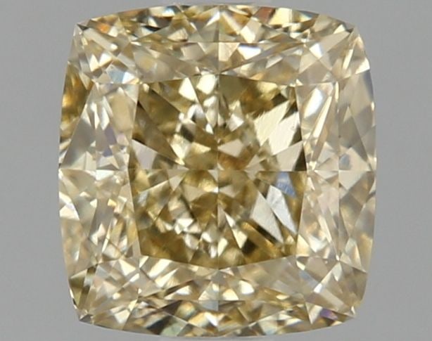 Loose Diamond - CUSHION MODIFIED 1.52ct Fancy Gray Yellow SI1: Loose Diamond - CUSHION MODIFIED 1.52ct Fancy Gray Yellow SI1 Source: This is a real non-mined Diamond that has been grown in a lab Shape: CUSHION MODIFIED Carats: 1.52 Color: Fancy Gray Yellow Certif