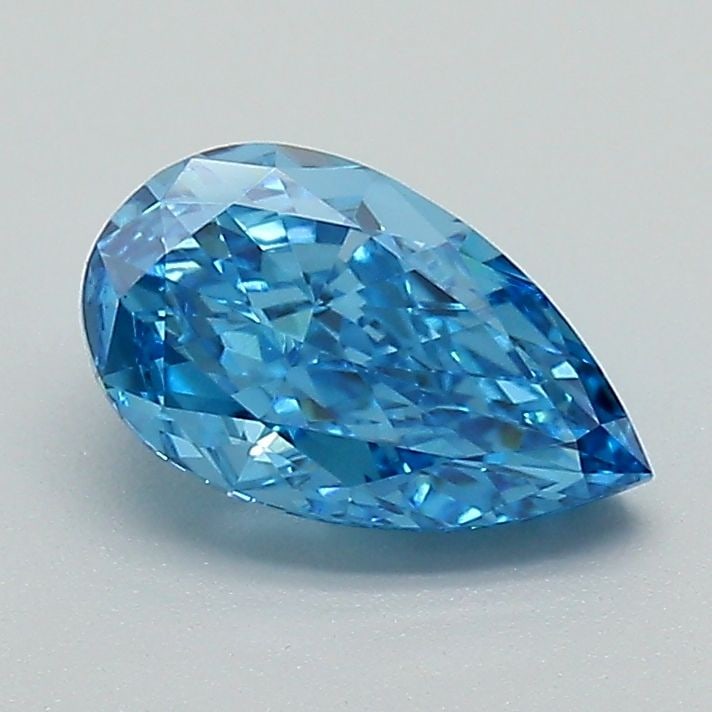 Loose Diamond - PEAR 1.1ct Fancy Vivid Blue VVS2 (1 of 1)