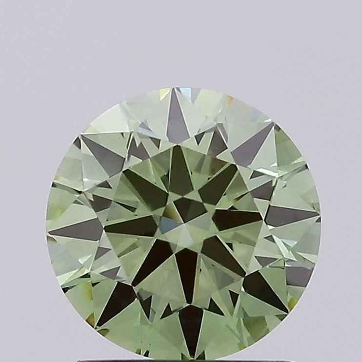 Ideal Loose Diamond - ROUND 1.64ct Fancy Vivid Green VS1: Ideal Loose Diamond - ROUND 1.64ct Fancy Vivid Green VS1 Source: This is a real non-mined Diamond that has been grown in a lab Shape: ROUND Carats: 1.64 Color: Fancy Vivid Green Certification: IGI Vid