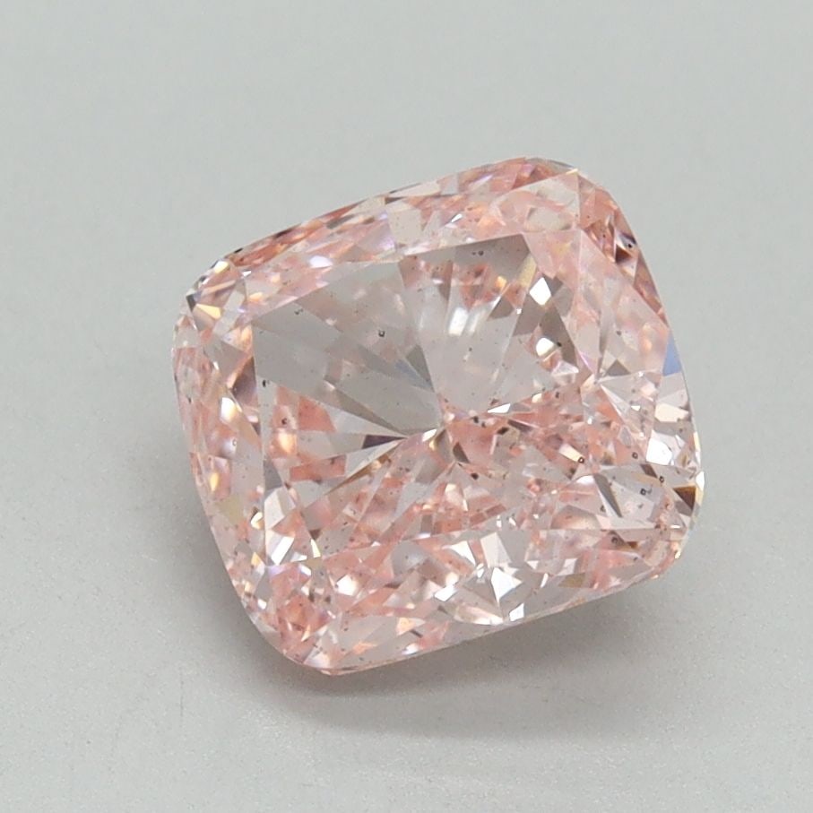 Loose Diamond - CUSHION BRILLIANT 2.01ct Fancy Vivid Pink SI1: Loose Diamond - CUSHION BRILLIANT 2.01ct Fancy Vivid Pink SI1 Source: This is a real non-mined Diamond that has been grown in a lab Shape: CUSHION BRILLIANT Carats: 2.01 Color: Fancy Vivid Pink Certif