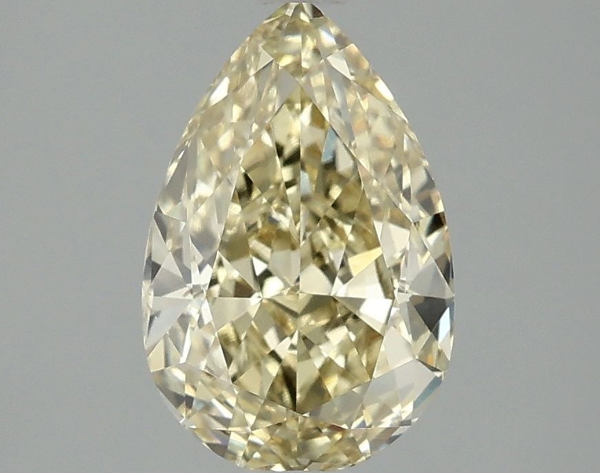 Loose Diamond - PEAR 2.1ct Fancy Intense Yellow VVS2: Loose Diamond - PEAR 2.1ct Fancy Intense Yellow VVS2 Source: This is a real non-mined Diamond that has been grown in a lab Shape: PEAR Carats: 2.1 Color: Fancy Intense Yellow Certification: IGI Video: