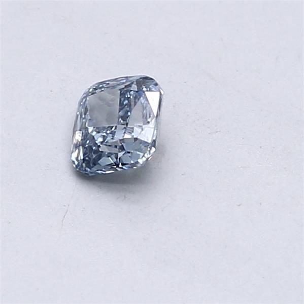 Loose Diamond - CUSHION MODIFIED 0.31ct Fancy Intense Blue VS2: Loose Diamond - CUSHION MODIFIED 0.31ct Fancy Intense Blue VS2 Source: This is a real non-mined Diamond that has been grown in a lab Shape: CUSHION MODIFIED Carats: 0.31 Color: Fancy Intense Blue Cert