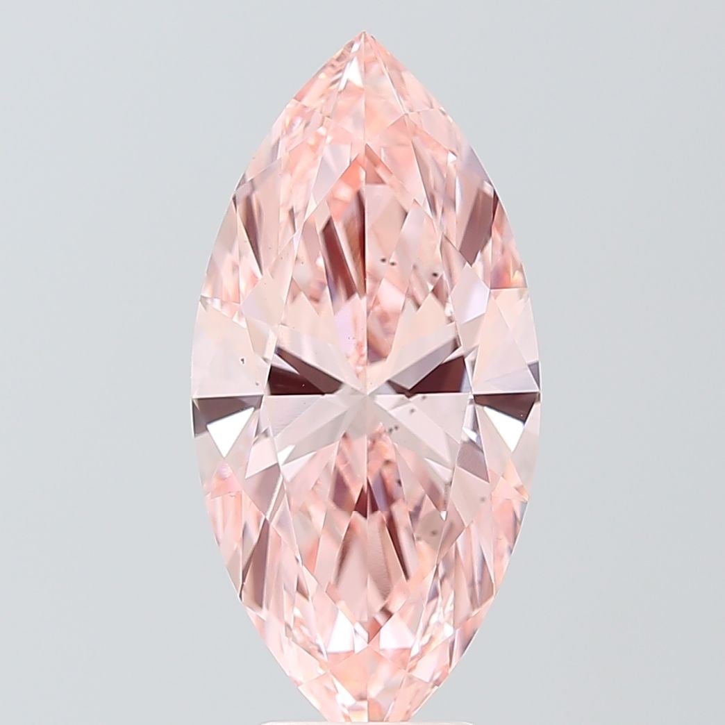 Loose Diamond - MARQUISE 5.01ct Fancy Intense Pink VS2: Loose Diamond - MARQUISE 5.01ct Fancy Intense Pink VS2 Source: This is a real non-mined Diamond that has been grown in a lab Shape: MARQUISE Carats: 5.01 Color: Fancy Intense Pink Certification: IGI V