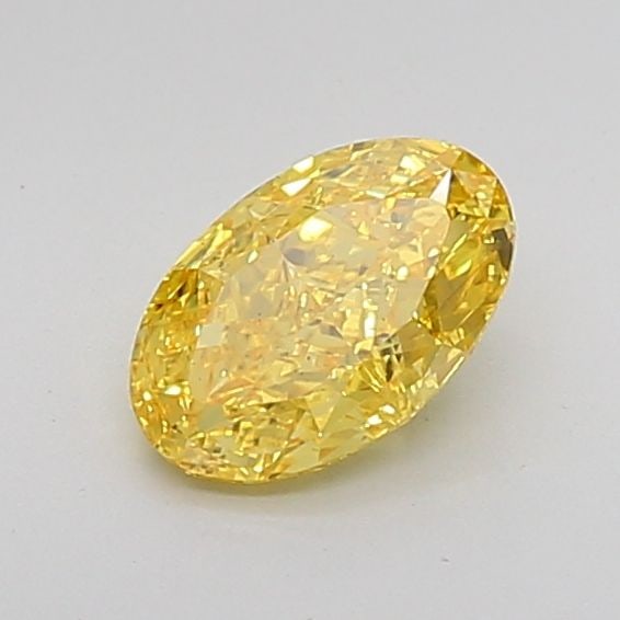 Loose Diamond - OVAL 1.52ct Fancy Vivid Yellow VS2: Loose Diamond - OVAL 1.52ct Fancy Vivid Yellow VS2 Source: This is a real non-mined Diamond that has been grown in a lab Shape: OVAL Carats: 1.52 Color: Fancy Vivid Yellow Certification: IGI Video: