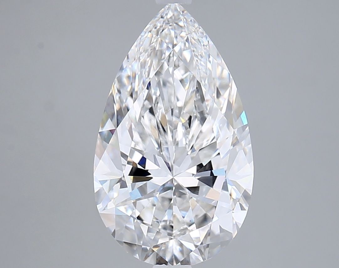 Loose Diamond - PEAR 4.01ct D VVS2: Loose Diamond - PEAR 4.01ct D VVS2 Source: This is a real non-mined Diamond that has been grown in a lab Shape: PEAR Carats: 4.01 Color: D Clarity: VVS2 Certification: IGI Video: