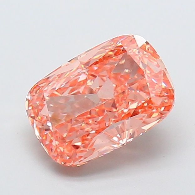 Loose Diamond - CUSHION MODIFIED 3.03ct Fancy Intense Pink Orange VS2: Loose Diamond - CUSHION MODIFIED 3.03ct Fancy Intense Pink Orange VS2 Source: This is a real non-mined Diamond that has been grown in a lab Shape: CUSHION MODIFIED Carats: 3.03 Color: Fancy Intense Pi