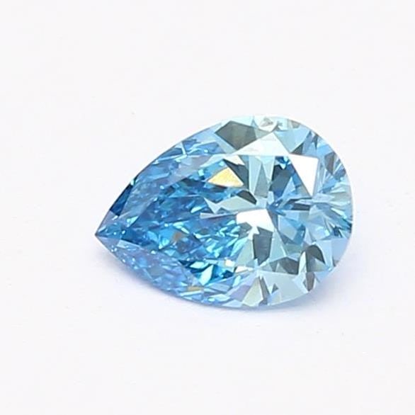Loose Diamond - PEAR 0.46ct Fancy Vivid Blue VS2: Loose Diamond - PEAR 0.46ct Fancy Vivid Blue VS2 Source: This is a real non-mined Diamond that has been grown in a lab Shape: PEAR Carats: 0.46 Color: Fancy Vivid Blue Certification: NONE Video: