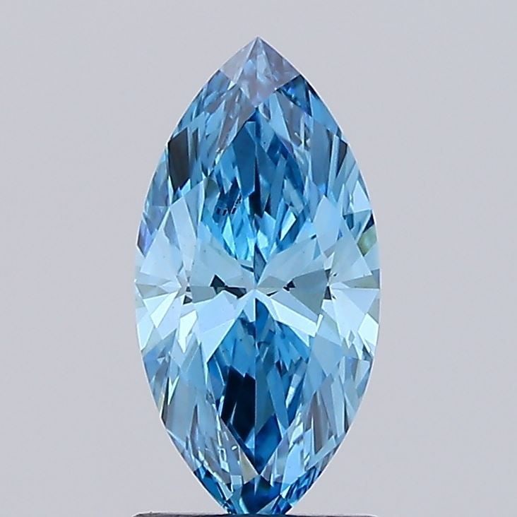 Loose Diamond - MARQUISE 1.55ct Fancy Vivid Blue VS1 (1 of 1)