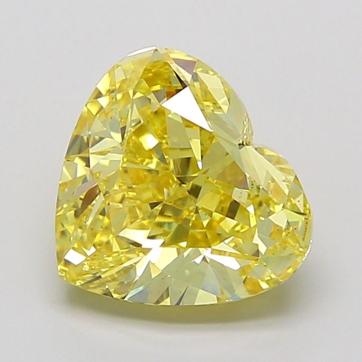 Loose Diamond - HEART 4.09ct Fancy Intense Yellow VS1 (1 of 1)