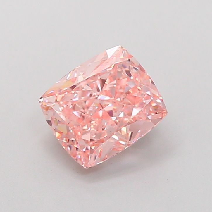 Loose Diamond - CUSHION MODIFIED 2.1ct Fancy Vivid Pink VS1: Loose Diamond - CUSHION MODIFIED 2.1ct Fancy Vivid Pink VS1 Source: This is a real non-mined Diamond that has been grown in a lab Shape: CUSHION MODIFIED Carats: 2.1 Color: Fancy Vivid Pink Certificat