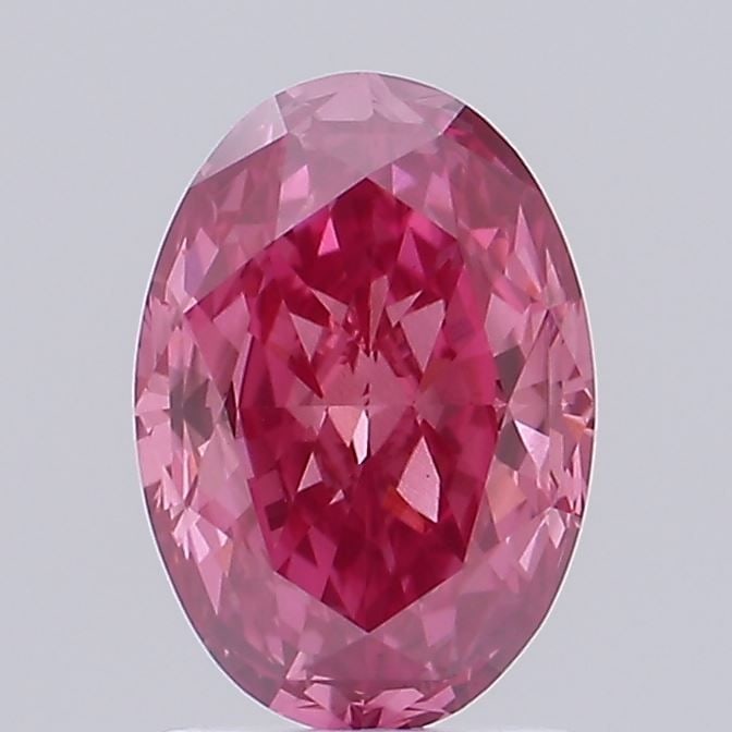 Loose Diamond - OVAL 1.79ct Fancy Vivid Pink VS1: Loose Diamond - OVAL 1.79ct Fancy Vivid Pink VS1 Source: This is a real non-mined Diamond that has been grown in a lab Shape: OVAL Carats: 1.79 Color: Fancy Vivid Pink Certification: NONE Video: